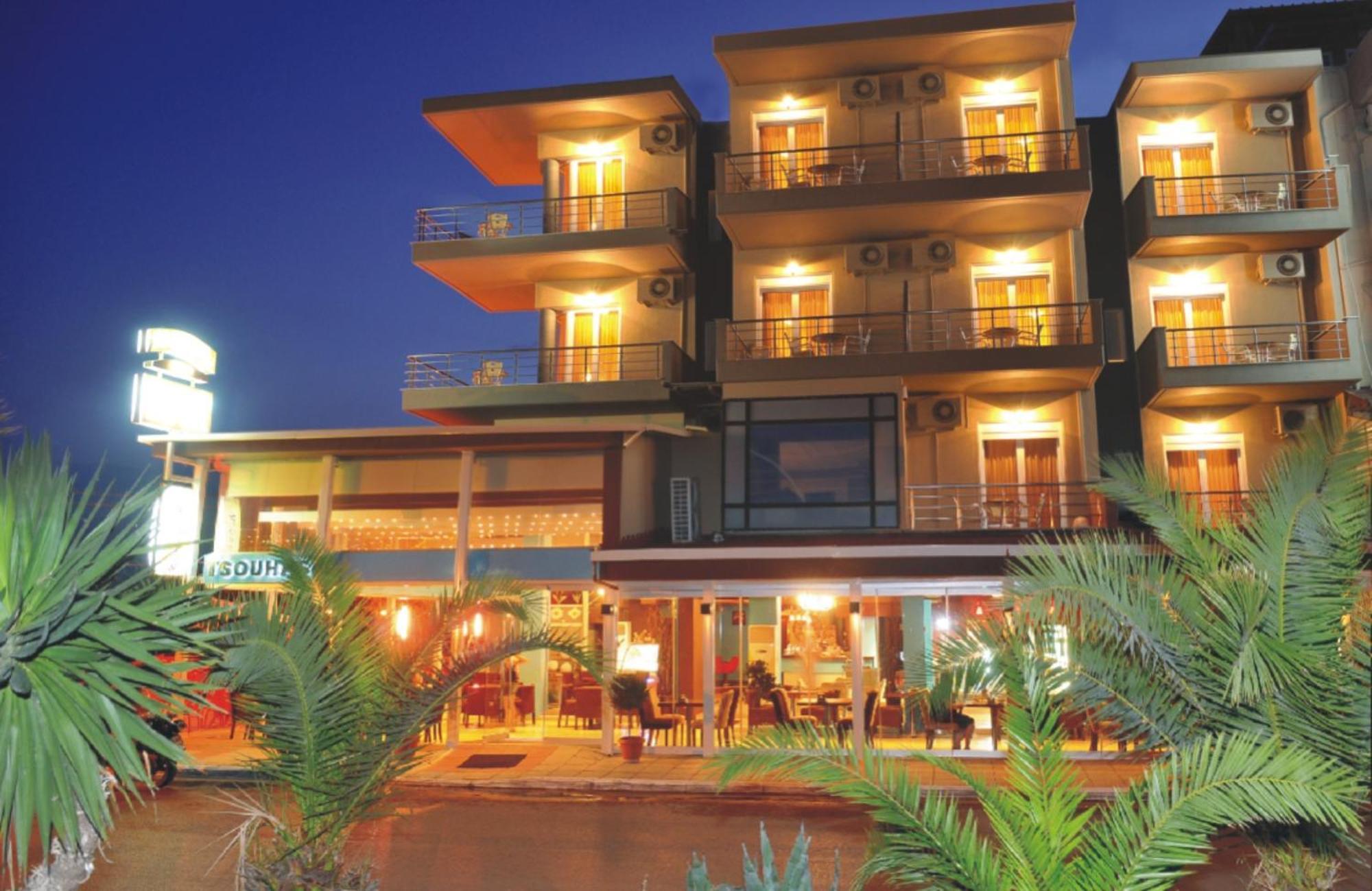 Porto Del Sol Hotel Paralía Esterno foto